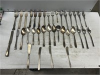 Silver plated silverware