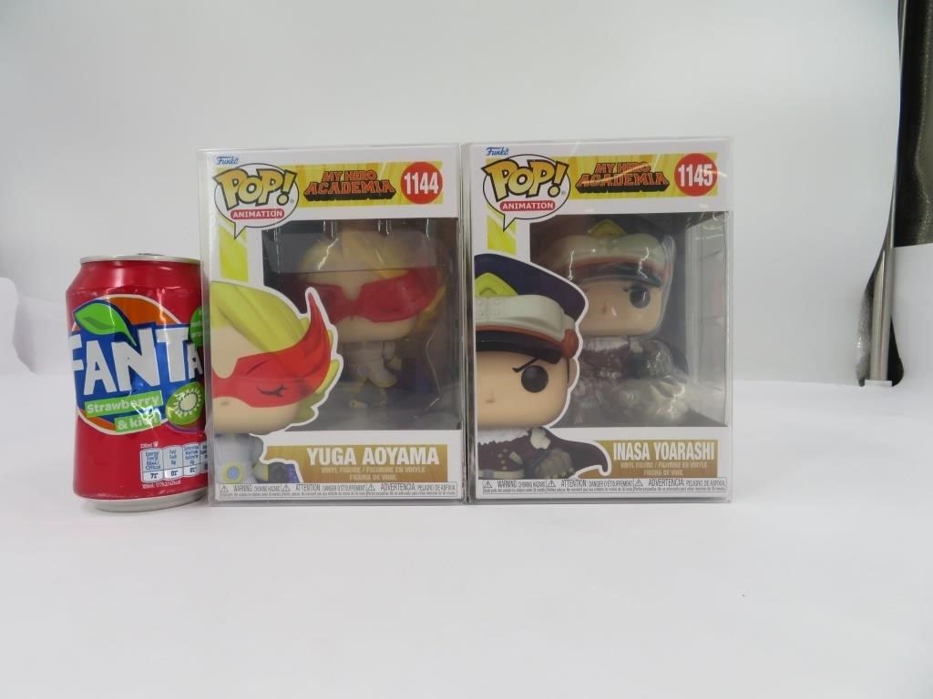 2 figurines Funko Pop My Hero Academia