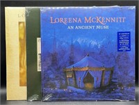 3 Loreena McKennitt Vinyl Records Including