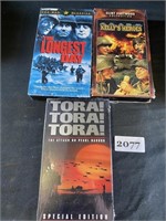 VHS Tapes - Tora Tora Tora & More