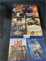 DVD/Blu Ray Movies - Maze Runner, M-I- 2 & More