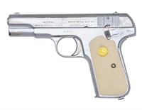 COLT 1908 MODEL M HAMMERLESS SEMI AUTO PISTOL.