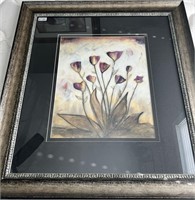 Large Framed & Matted Print.  32" x 36"