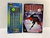 Batman beyond 32 Valentines and six pens