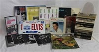 Elvis books, magazines, license plate, DVD, VHS,