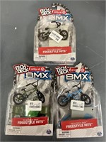 New Set of 3 Tech Deck BMX bikes
