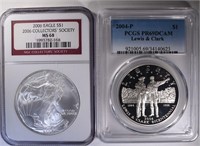 2-GRADED COINS: