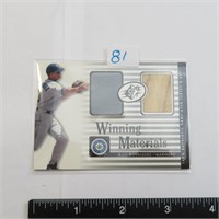 A-Rod Relic Card. Jersey AND Bat