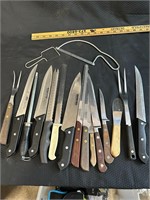 Lot of Carving and Slicing Knives
