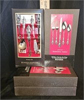 (3)Oneida Stainless Silverware Sets & Hostess Set