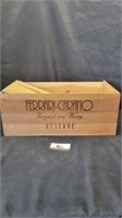 Ferrari-Carano vineyard wooden box