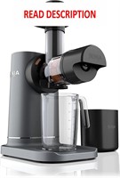 $125  Ninja JC151 Cold Press Juicer, Charcoal