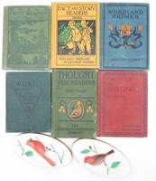 Collection of Antique Children's Primer Readers...