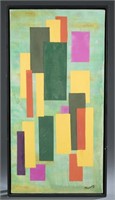 H. G. Mulroney. Untitled abstract. 20th century.