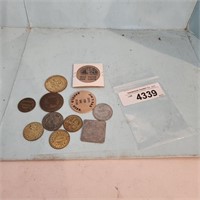 Vintage Coins & Tokens
