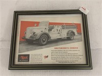 Vintage Baltimore Fire Department Picture