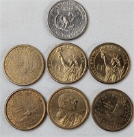 USA ONE DOLLAR COINS