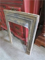 CAST IRON FIRE PLACE COVER