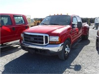 (OUT OF AUCTION) 2000 FORD F350 XLT SD PICKUP