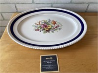 Old English Johnsons Bros. England Floral Platter