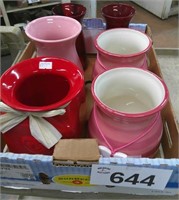 (6) Vases Lot
