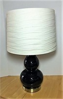 Black Glass Lamp