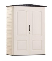 Rubbermaid Plastic Small Outdoor Storage Shed,...