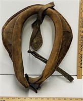 Antique Leather Pony Collar