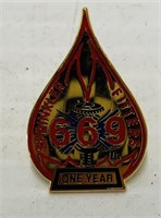 669 Sprinkler Fitters 1 Year Pin