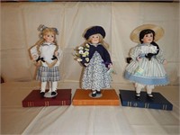 Three dolls by Ashton Drake: