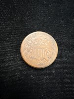 1864Two Cent Piece