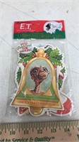 Sealed 1982 ET Christmas ornaments