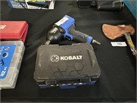 Kobalt Impact Wrench And Like New Ratchet Set