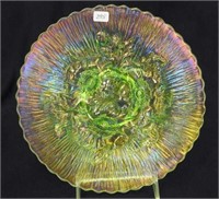 Poppy Show 9" plate - ice green
