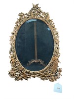 Victorian Brass Oval Picture Frame