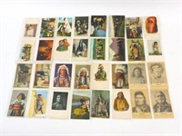 (32) Native American and Canadian postcards. 28