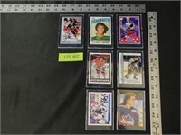 7 Autographed NHL Hockey Cards