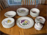 Thomson Pottery Floral Garden China