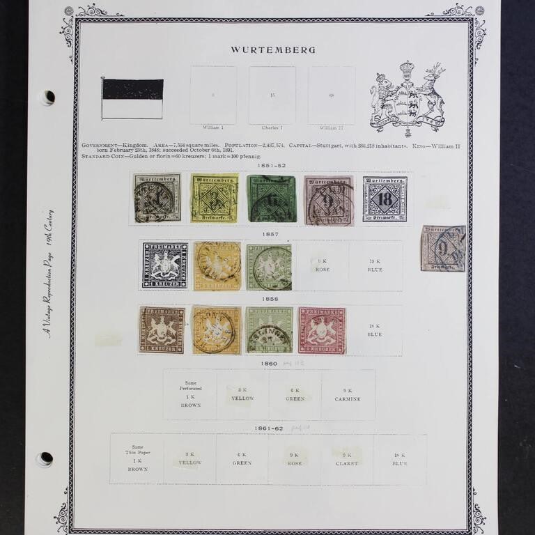July 7th, 2024 Weekly Stamp Auction Emerald Ventures