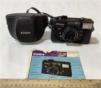 Konica C35 EF camera w/ case