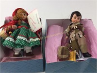 Madame Alexander dolls in boxes