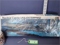 Revell 1/720 USS Enterprise Nuclear Carrier 1972
