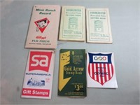 Vintage Ephemera/Stamps & US Olympic Decal