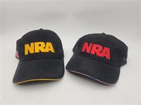 TWO NRA Trucker Hats, Adjustable