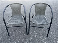 Pair of Small Outdoor Chairs