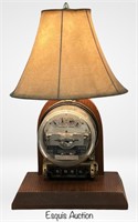 Vintage Electric Meter Table Lamp