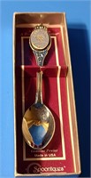 Kwajalein Pewter Souvenir Spoon in Orig. Box