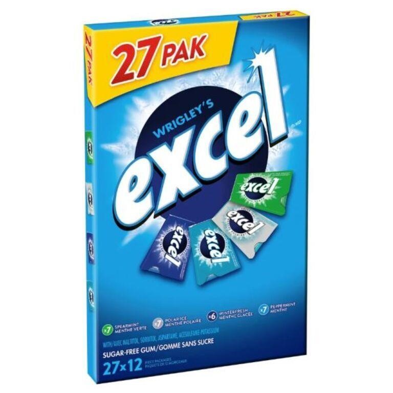 27-Pk Excel Sugar-Free Variety Pack Gum