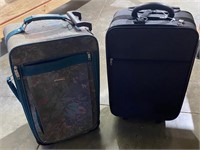 2pc Rolling Luggage/Travel Bags