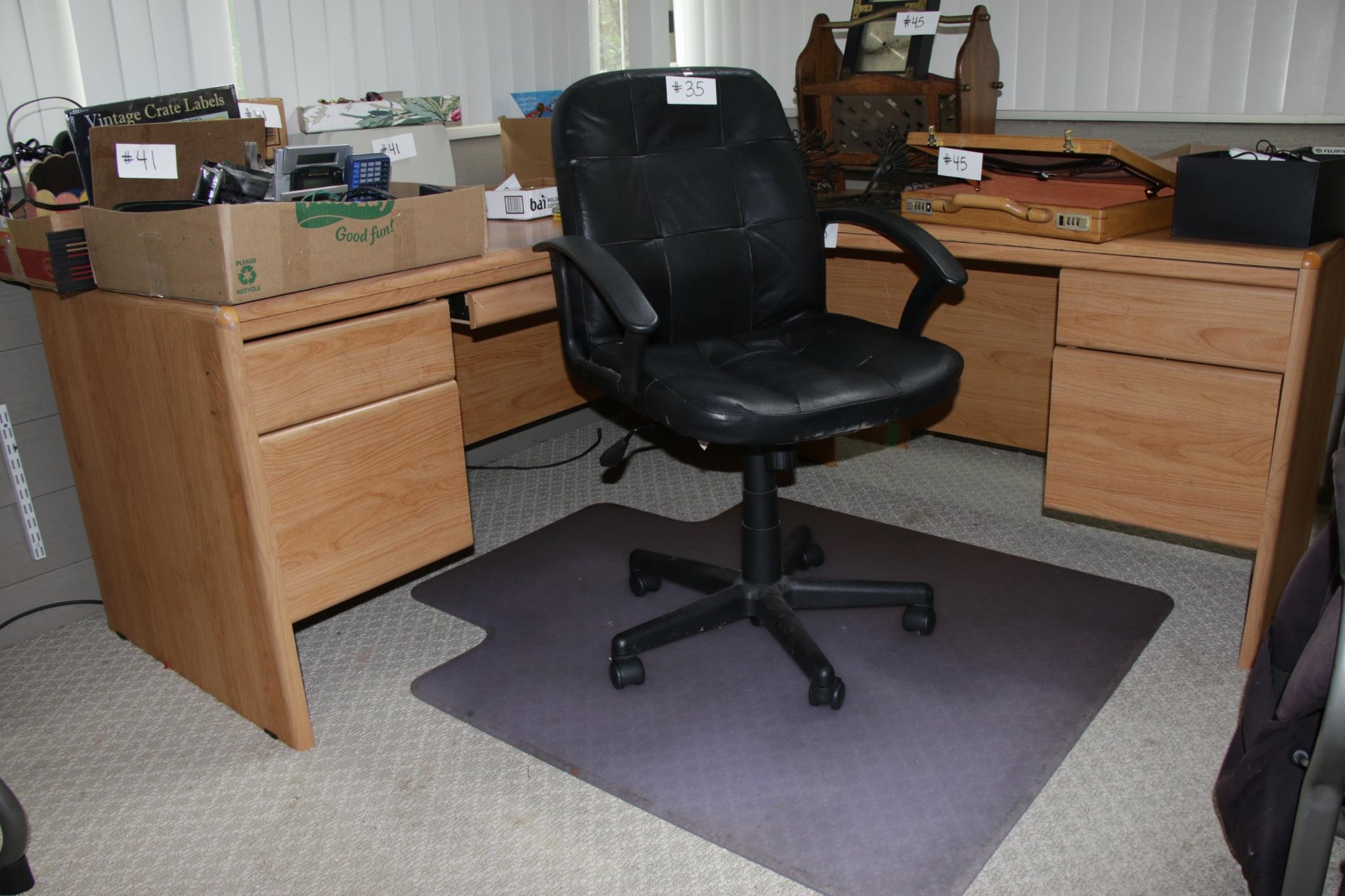 Desk and Office Chair